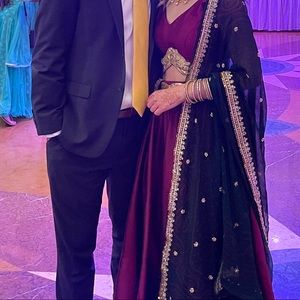 Beautiful Purple Lehenga